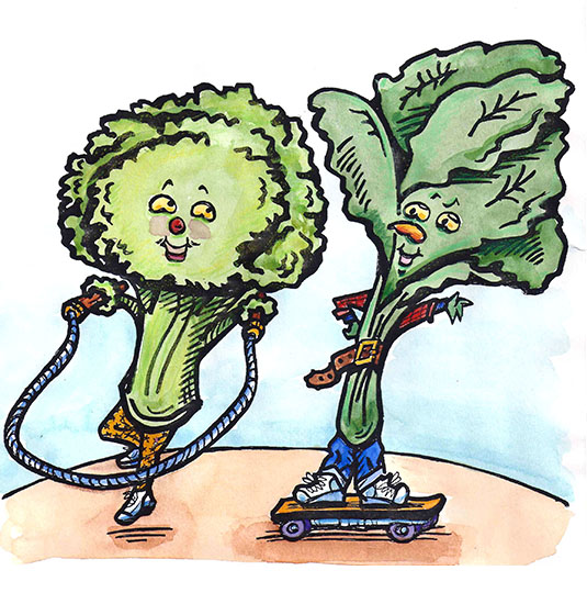 Bobbi Broccoli & Sly Spinach